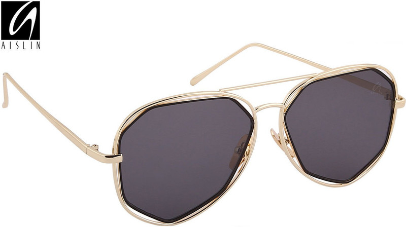 Aislin Aviator Sunglasses(Black) Aislin Aviator Sunglasses(Black)