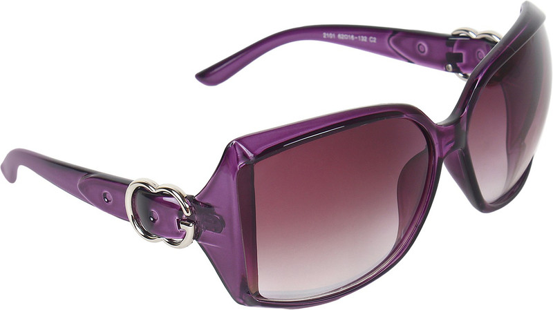 Zyaden Over-sized Sunglasses(Violet)