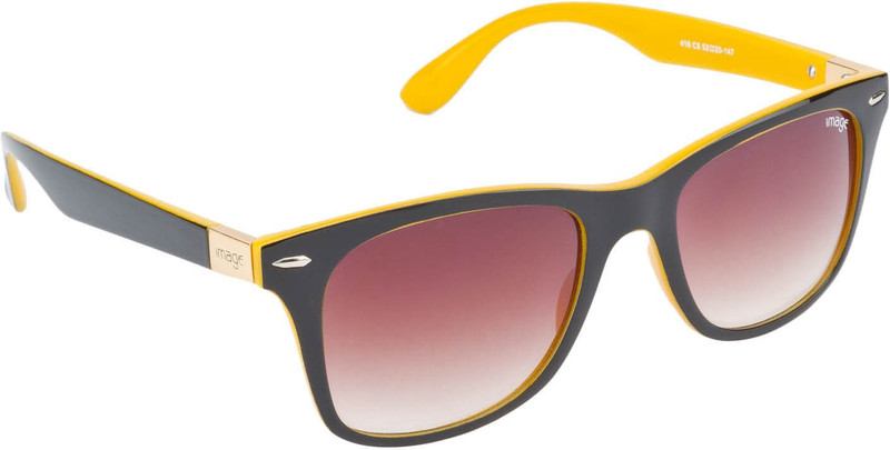 Image Wayfarer Sunglasses(Brown)