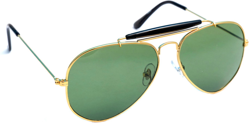 TheWhoop Aviator Sunglasses(Green)