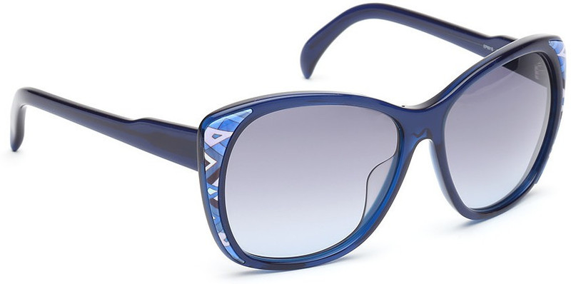 Emilio Pucci Over-sized Sunglasses(Blue)