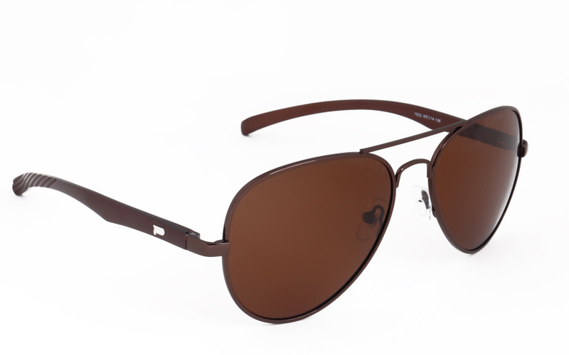 Kiaami Aviator Sunglasses(Brown) Kiaami Aviator Sunglasses(Brown)