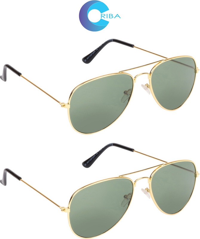 Criba Aviator Sunglasses(Green) Criba Aviator Sunglasses(Green)