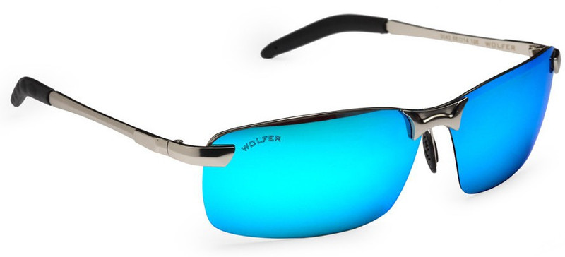 Wolfer Sports Sunglasses(Blue)