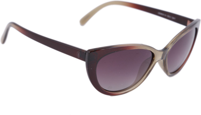 Izarra Cat-eye Sunglasses(Brown)