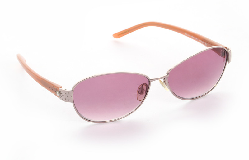 Celine Dion Oval Sunglasses(Pink)
