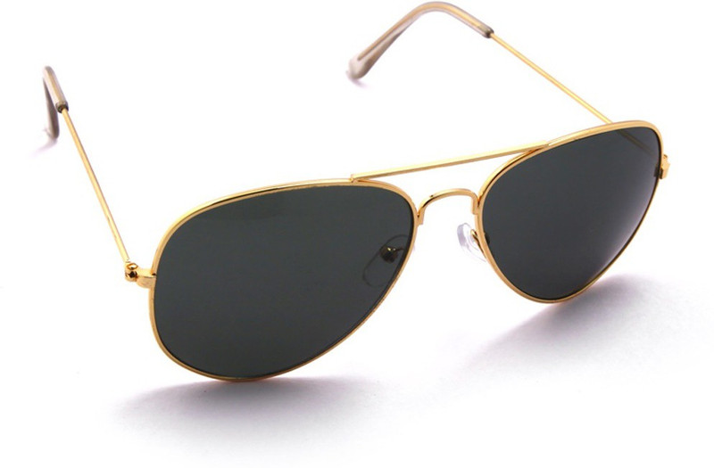Amour-Propre Aviator Sunglasses(Green)