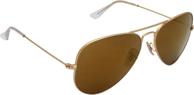 Iryz Aviator Sunglasses(Golden)