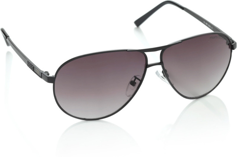 Miami Blues Aviator Sunglasses(Grey, Brown)