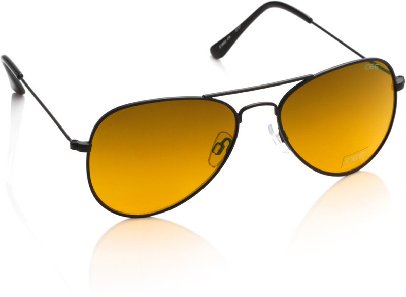 IDEE Aviator Sunglasses(Orange)