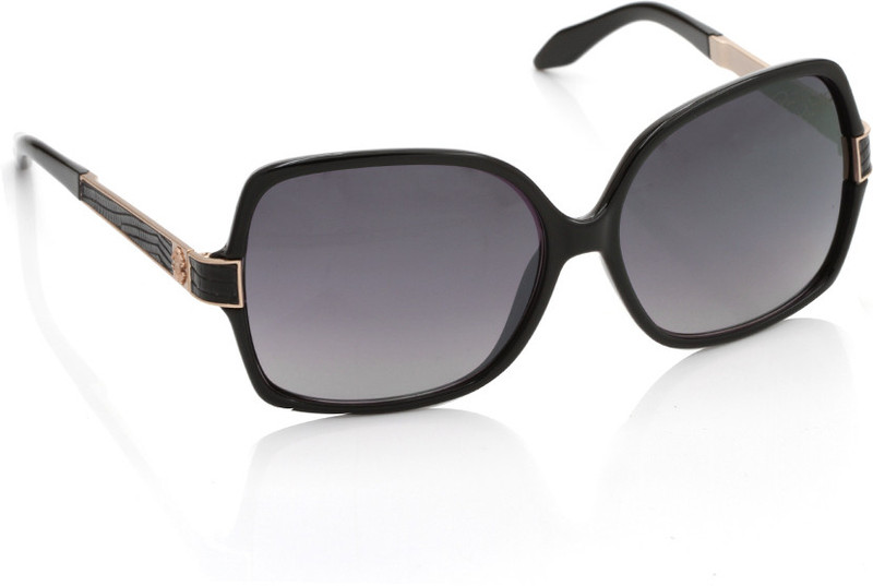 Roberto Cavalli Over-sized Sunglasses(Violet, Grey)