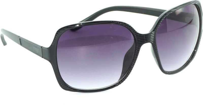 Image Over-sized Sunglasses(Grey)