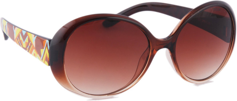 Scott Oval Sunglasses(Brown) Scott Oval Sunglasses(Brown)