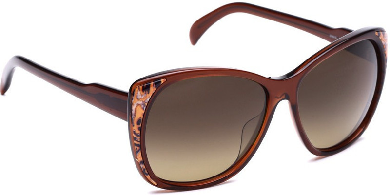 Emilio Pucci Over-sized Sunglasses(Brown)