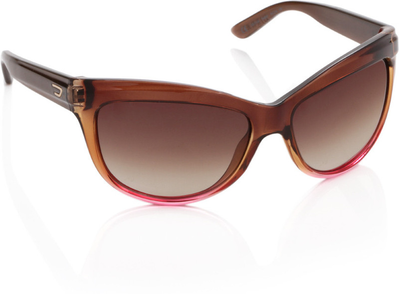 Diesel Cat-eye Sunglasses(Brown)