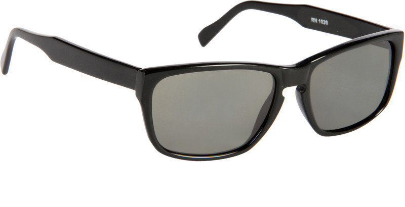 Cristiano Ronnie Rectangular Sunglasses(Black)