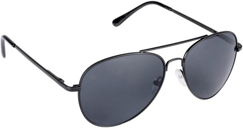 Opticzar Aviator Sunglasses(Black) Opticzar Aviator Sunglasses(Black)