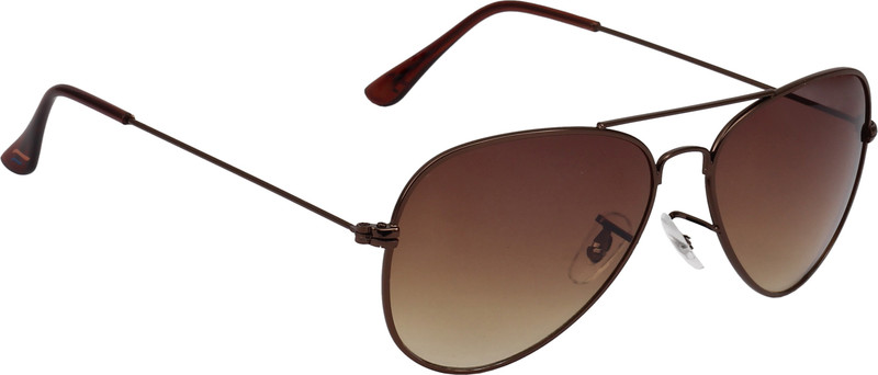 Fave Aviator Sunglasses(Brown)