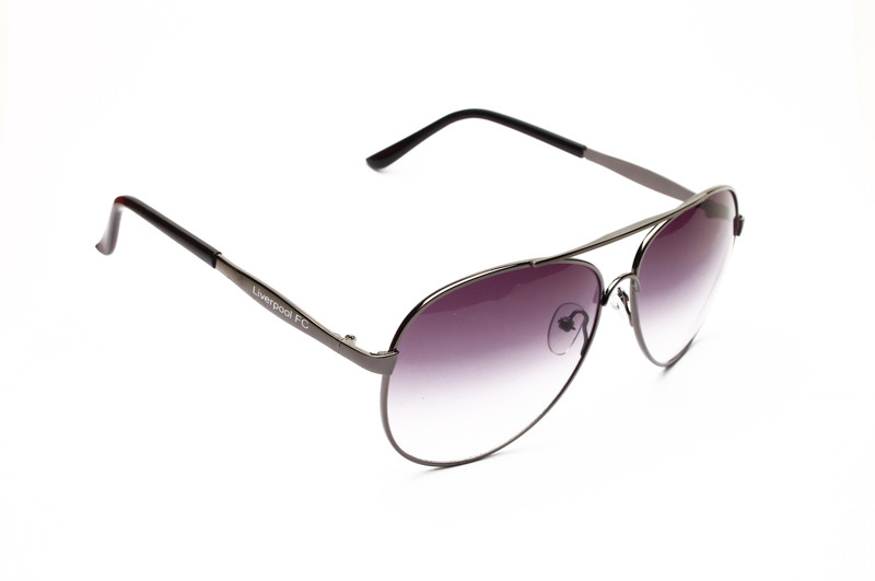 Liverpool FC Aviator Sunglasses(Black, Violet)