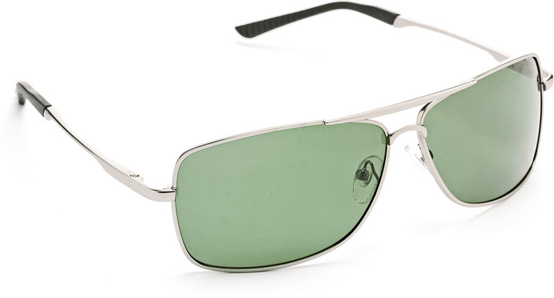 Hrinkar Rectangular Sunglasses(Green)