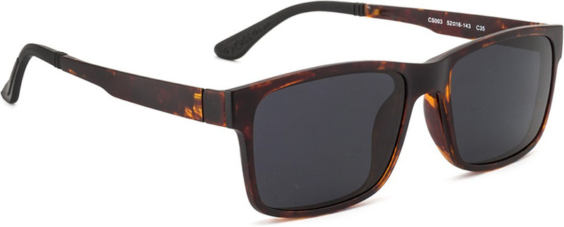 Rafa Rectangular Sunglasses(Black) Rafa Rectangular Sunglasses(Black)