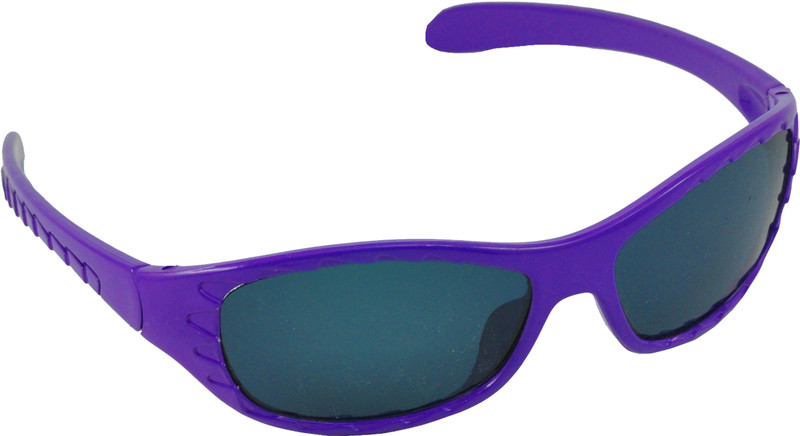 Angel Glitter Rectangular Sunglasses(For Boys & Girls)