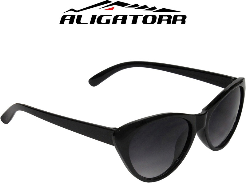 Aligatorr Cat-eye Sunglasses(Grey)