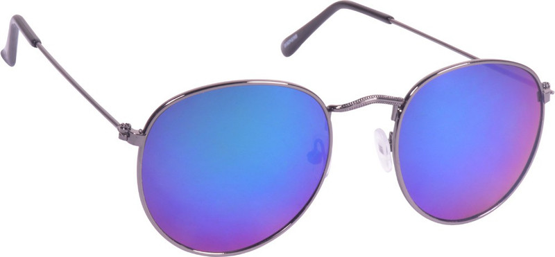 Glucksman Round Sunglasses(Blue)