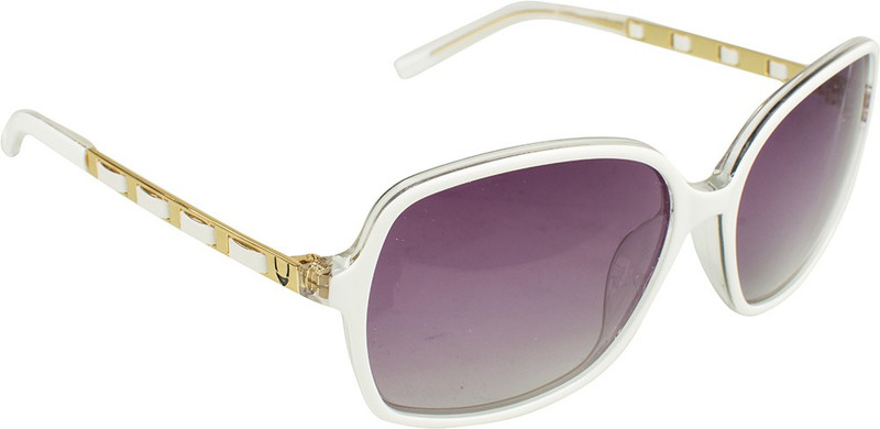 Hidesign Rectangular Sunglasses(Violet)