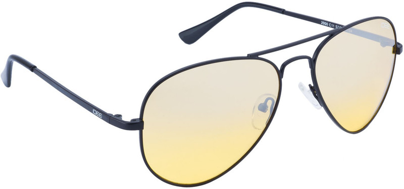 IDEE Aviator Sunglasses(Yellow)