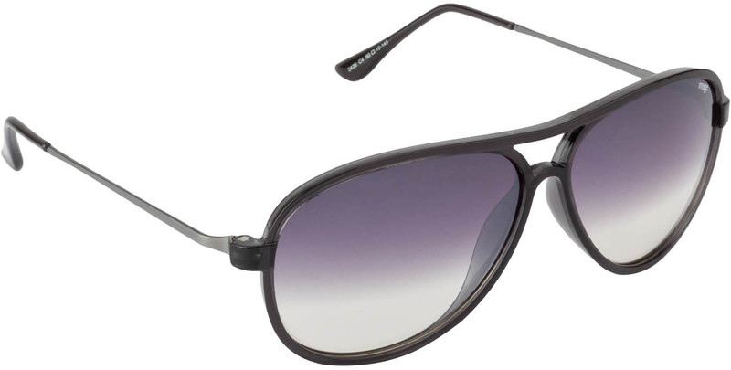 Image Aviator Sunglasses(Grey, Clear)