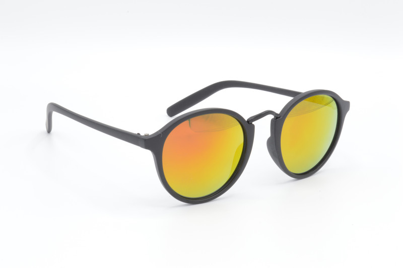 Hrinkar Round Sunglasses(Golden, Pink)
