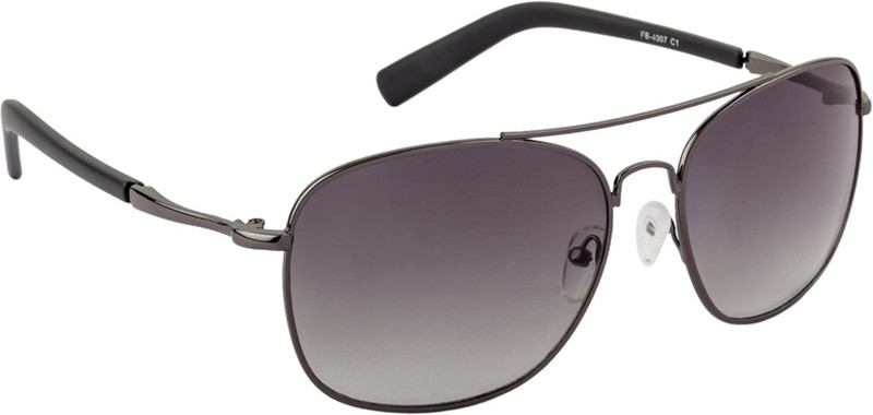 Funky Boys Rectangular Sunglasses(Black)