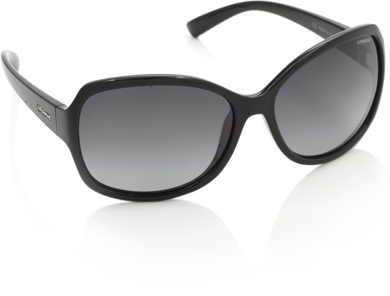 Polaroid Over-sized Sunglasses(Grey)