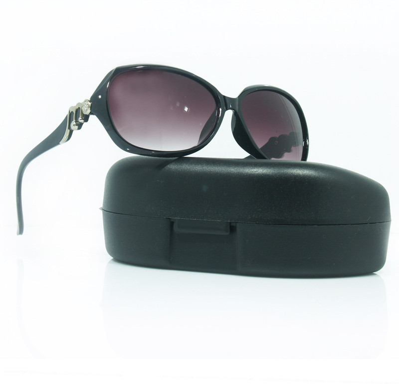 VR Designers Oval Sunglasses(Black)