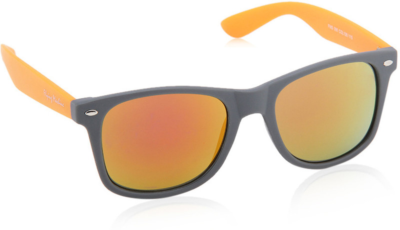 Flying Machine Wayfarer Sunglasses(Orange)