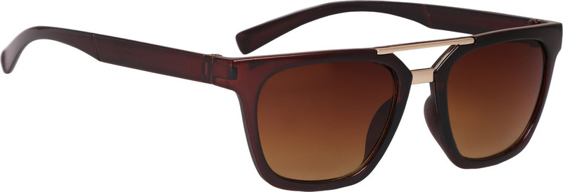 Reyda Wayfarer Sunglasses(Brown)