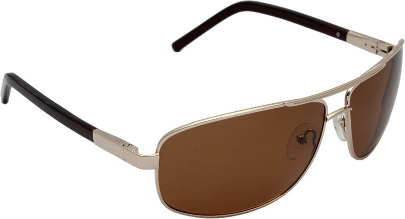 Iryz Oval Sunglasses(Brown)