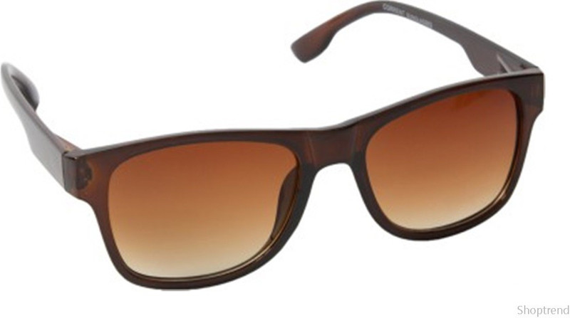 Shoptrend Wayfarer Sunglasses(Brown, Multicolor) Shoptrend Wayfarer Sunglasses(Brown, Multicolor)