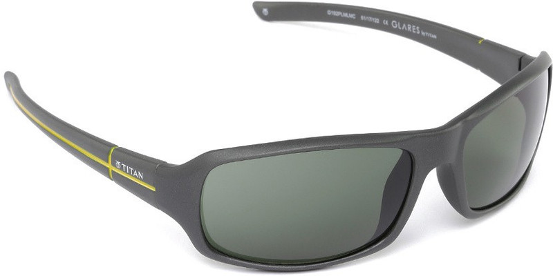 Glares by Titan Sports Sunglasses(Green)