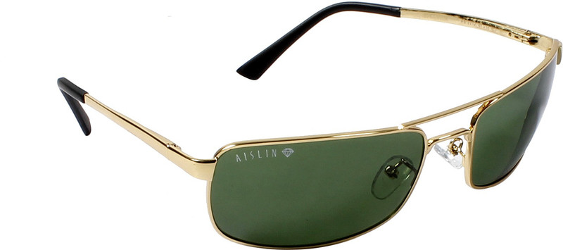 Aislin Rectangular Sunglasses(Green) Aislin Rectangular Sunglasses(Green)