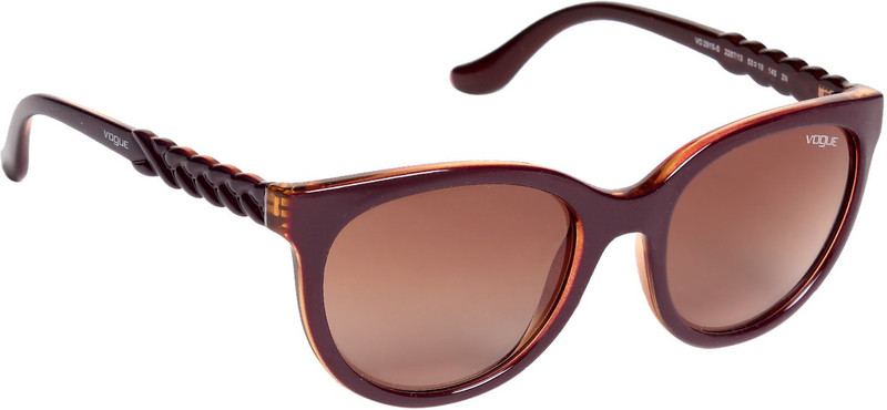 Vogue Cat-eye Sunglasses(Brown)