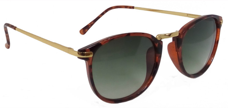Hrinkar Round Sunglasses(Green)