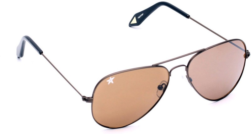 Rapstar Aviator Sunglasses(Brown) RS.447 (85.00% Off) - Flipkart