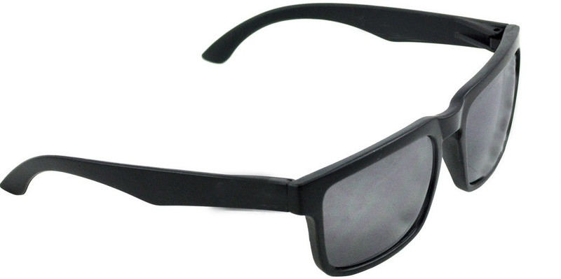Alpha Man Wayfarer Sunglasses(Black)