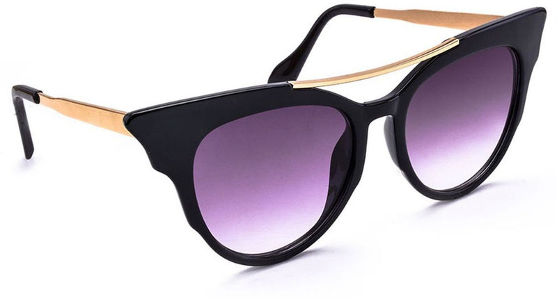 Stacle Cat-eye Sunglasses(Black)