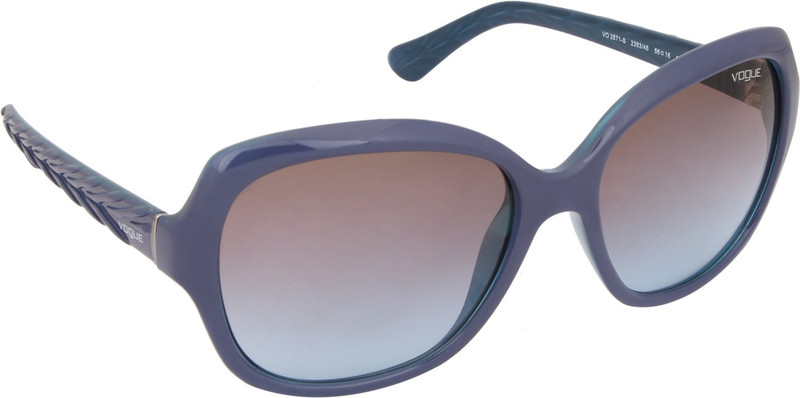 Vogue Rectangular Sunglasses(Pink)