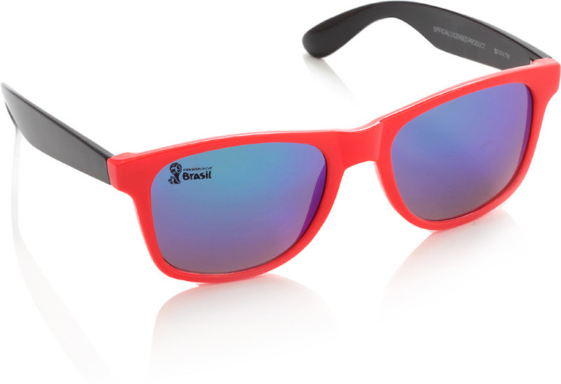 FIFA Wayfarer Sunglasses(Blue, Violet)
