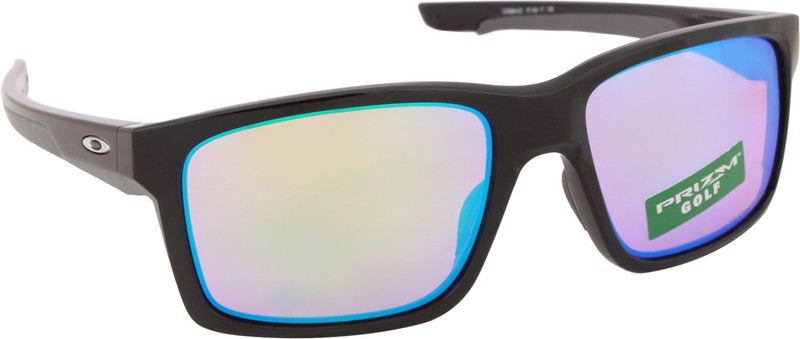 Oakley MAINLINK Wayfarer Sunglass(Blue, Brown)