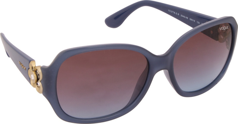 Vogue Wayfarer Sunglasses(Blue)